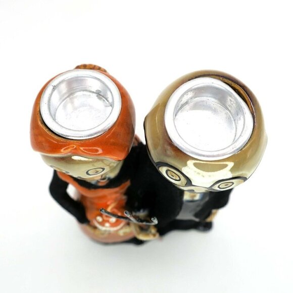 Yankee Candle Boney Bunch Gothic Farmers Taper Holder 2009 Halloween Retired - Picture 2 of 4